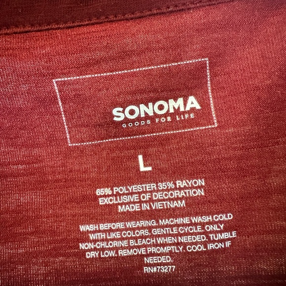 Women's large Sonoma sleeveless shirt - Picture 3 of 4